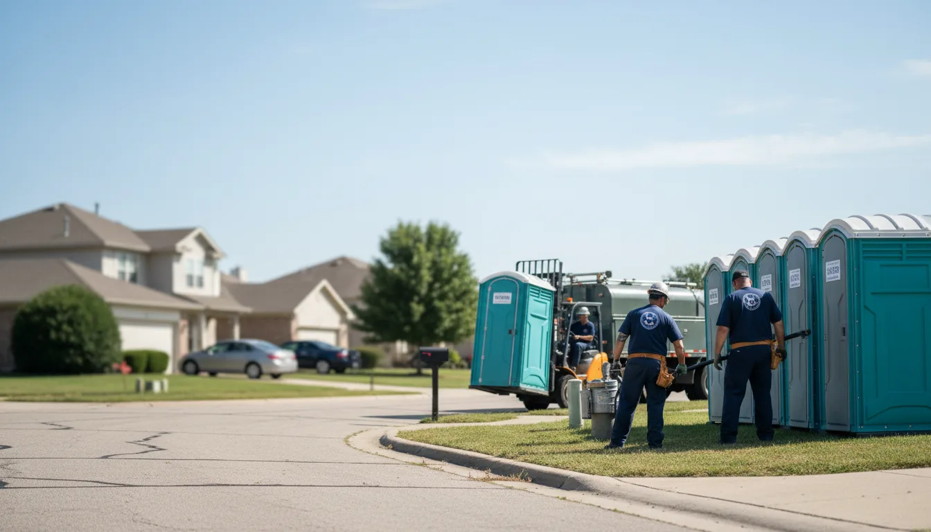 Porta Potty Rental in Aledo, IL near me